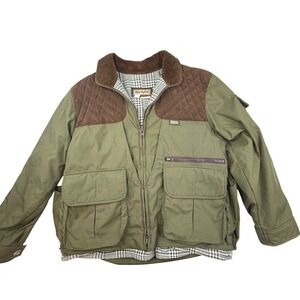 Remington Olive Green and Brown Military Field Jacket